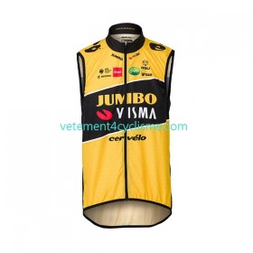 Homme Gilet Cycliste 2022 Team Jumbo-Visma N001